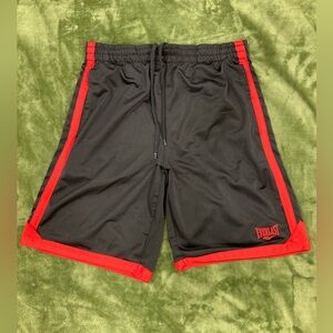 Everlast Basketball Shorts Black & Red